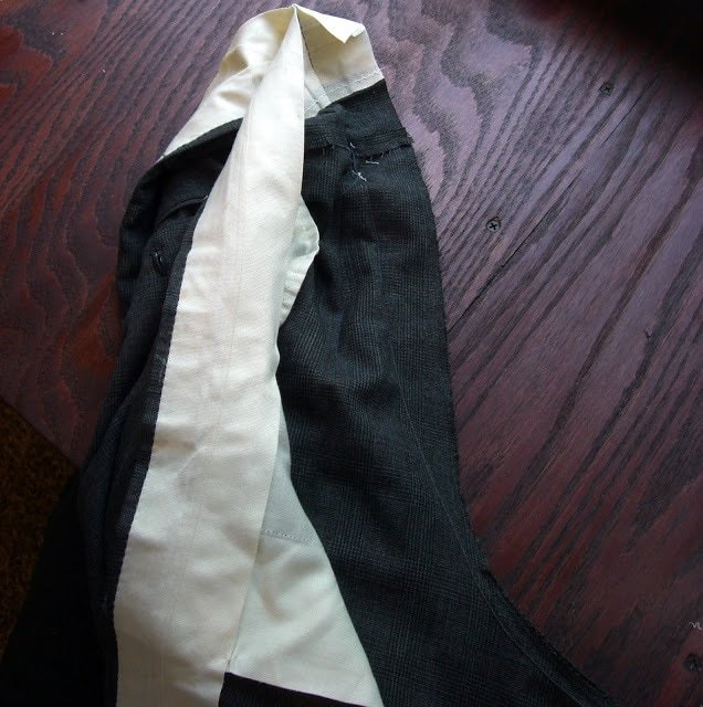 Altering a Man's Suit: Part 2 Waist and Seat