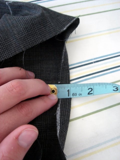 Altering a Man's Suit: Part 4 Hand-hemming Pants