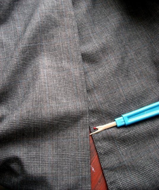 Altering a Man's Suit: Part 5 Suit Coat Sides In
