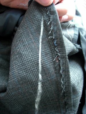 Altering a Man's Suit: Part 5 Suit Coat Sides In