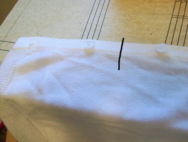 Tutorial: Shorten a Sweater