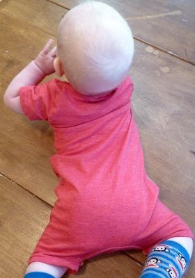 FREE PATTERN: Baby Romper From Adult T-Shirt