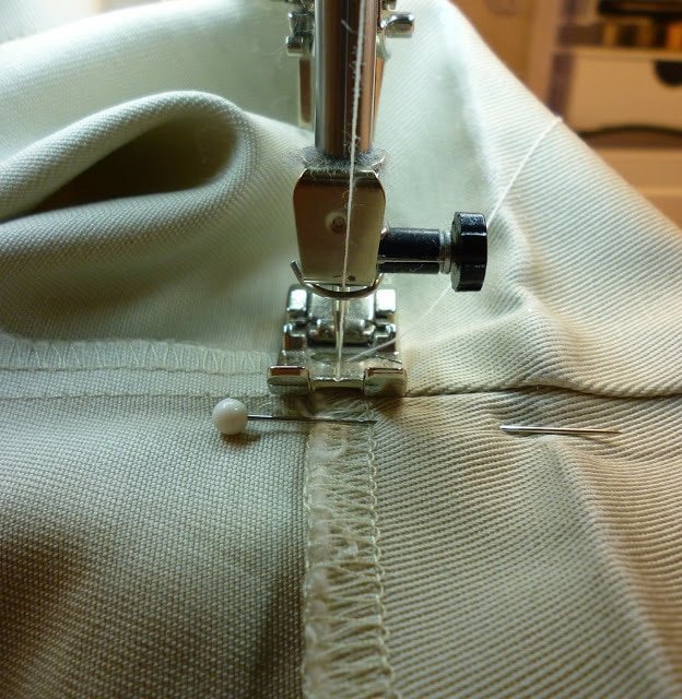 sew the hem