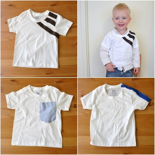 3 Quick Boy's Tees Upcycles