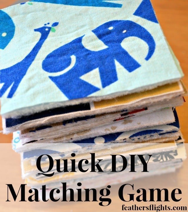 Quick DIY Matching Game