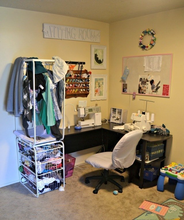 Sewing Area and Playroom
