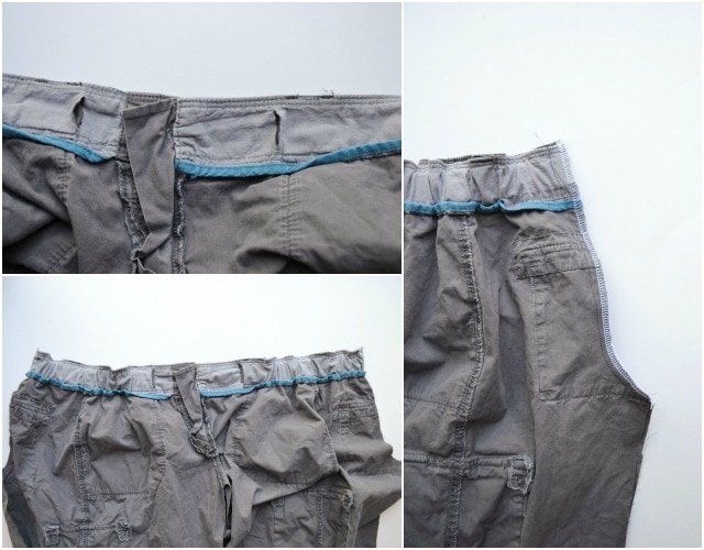 How to Upcycle: Cargo Pants to Little Boys Pants // DIY Sew