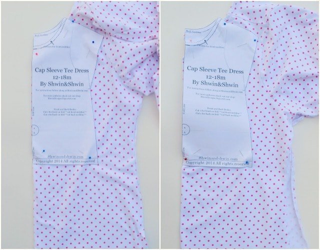 How to Upcycle: Baby Cap Sleeve Tee Neckline // DIY Sew