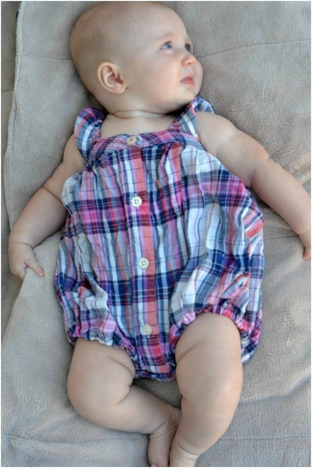 Upcycle: Shirt to Baby Romper