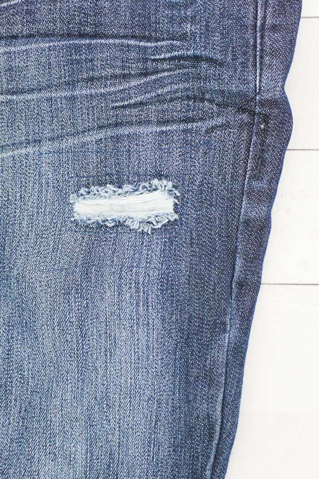 How to Fix a Hole in Jeans Without Mending