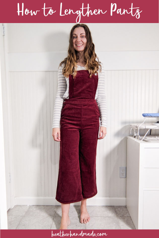 how to lengthen pants
