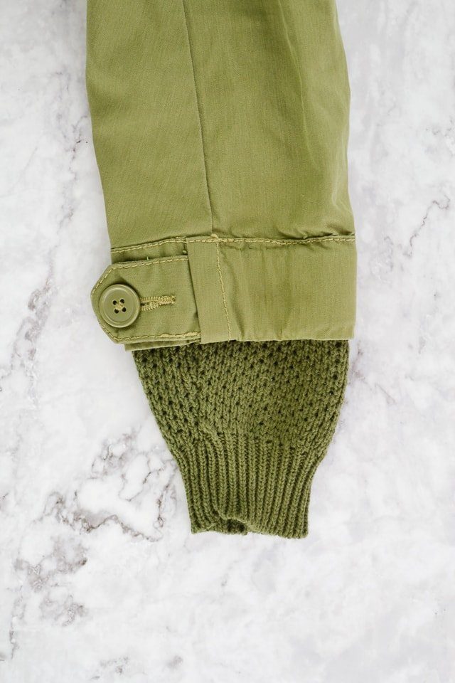ジャケットの袖を長くする方法//heatherhandmade.com