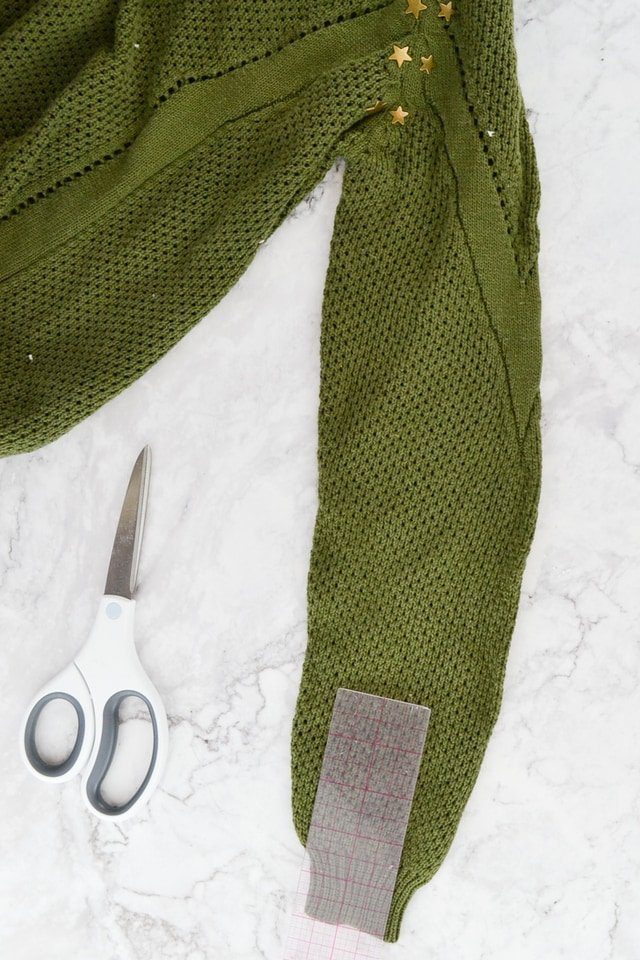 ジャケットの袖を長くする方法//heatherhandmade.com
