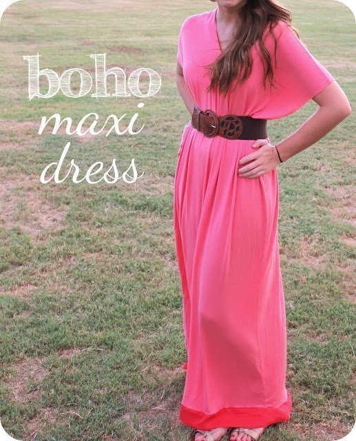 19 Free Maxi Dress Patterns // heatherhandmade.com