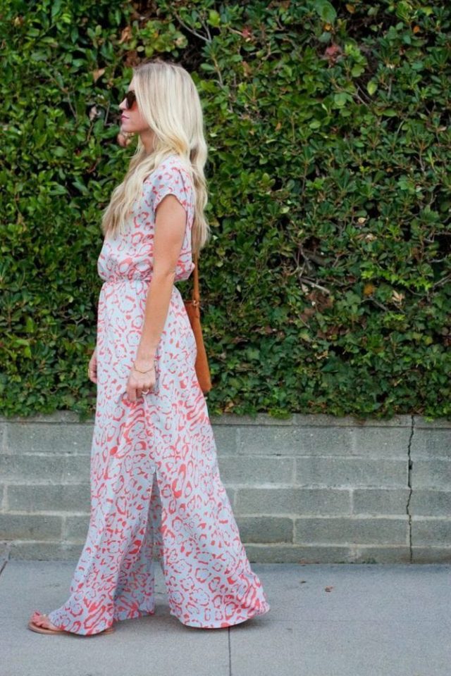 side slit maxi dress tutorial