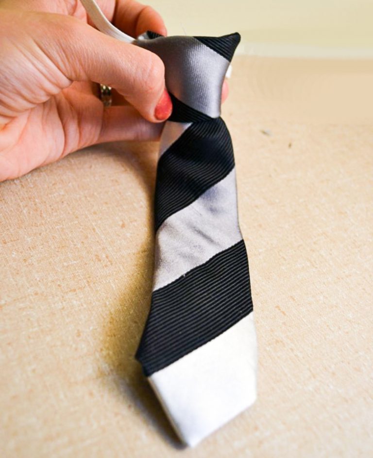 easy diy baby tie