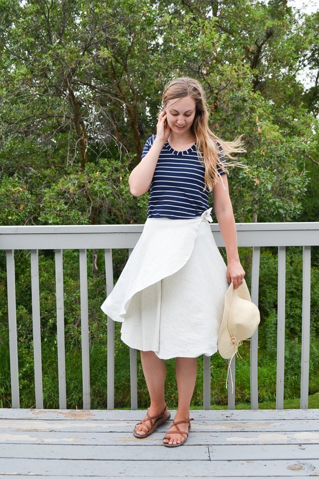 easy wrap skirt