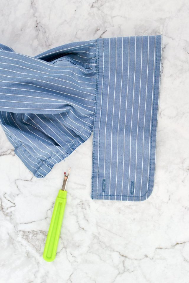 how to make t shirt sleeves tighter