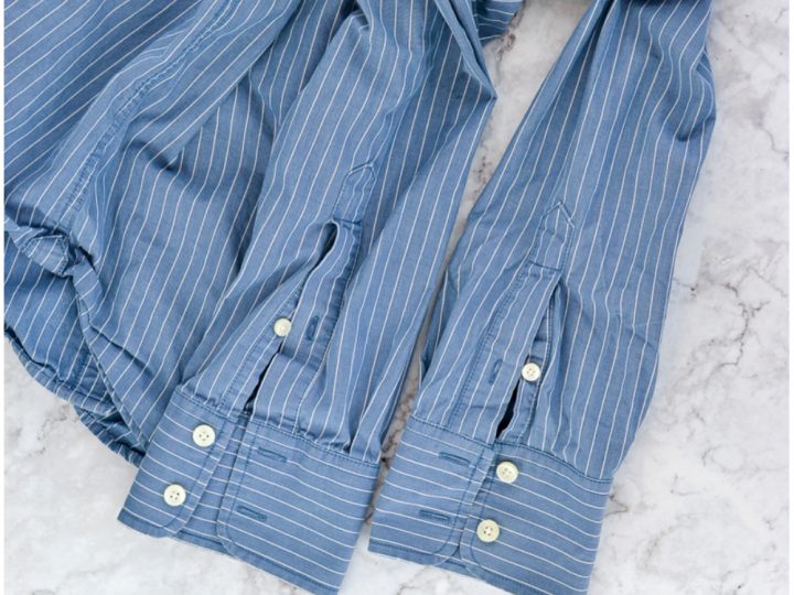 Shorten Sleeves of a Button Up Shirt 