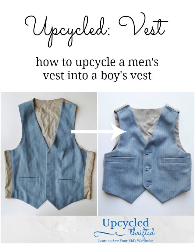 How to Upcycle a Vest