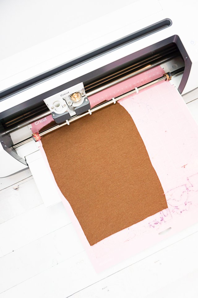 cricut maker cut fabric