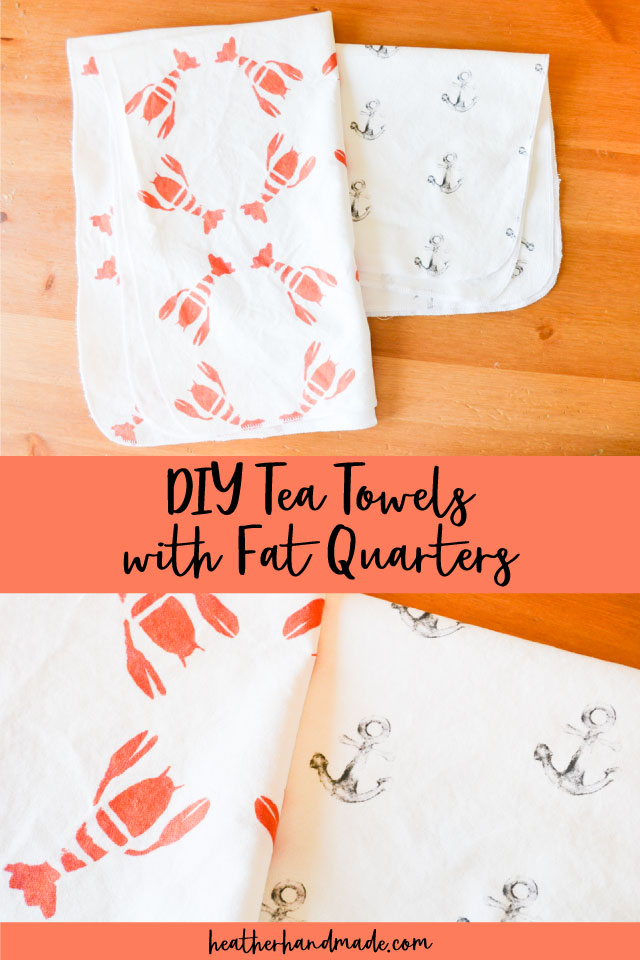 diy tea towel