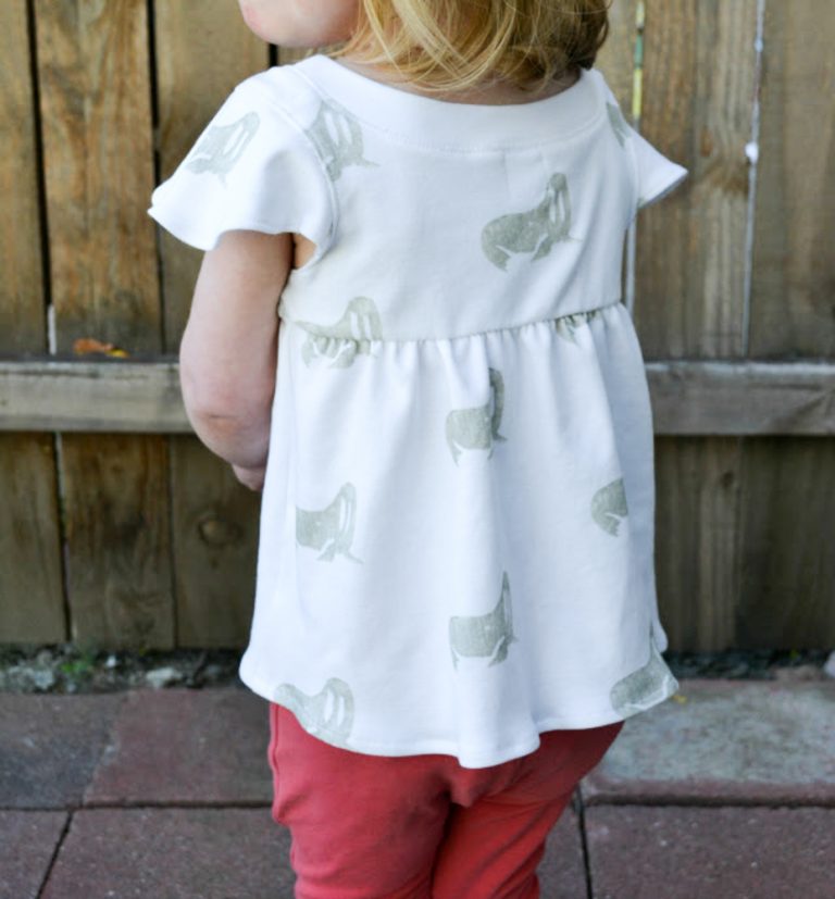 FREE 18 mos Babydoll Top Pattern