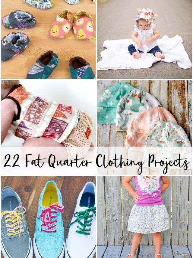 Fat Quarter Projects for Clothing Story