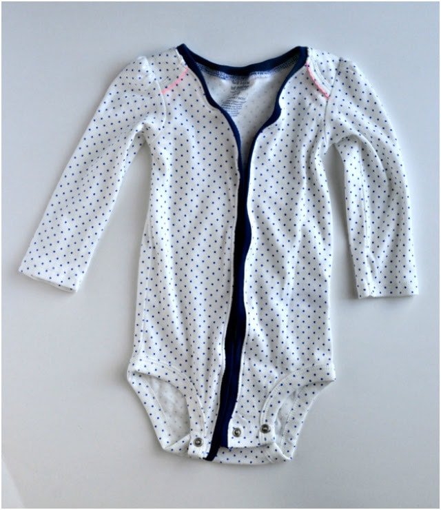 How to Make a Cardigan Onesie UPDATED • Heather Handmade