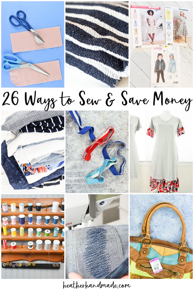 26 Ways to Sew and Save Money