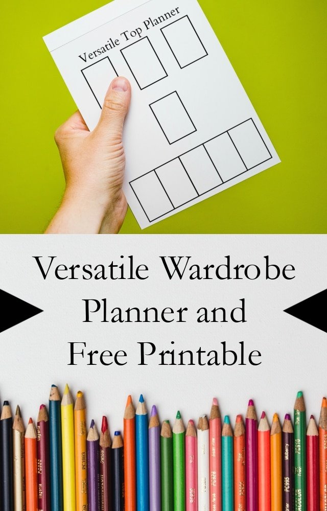 Versatile Wardrobe Planner + Free Printable