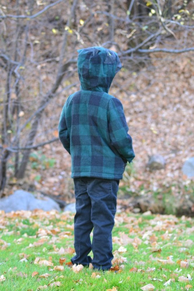 Boy Sewing: Boy Lizard Coat