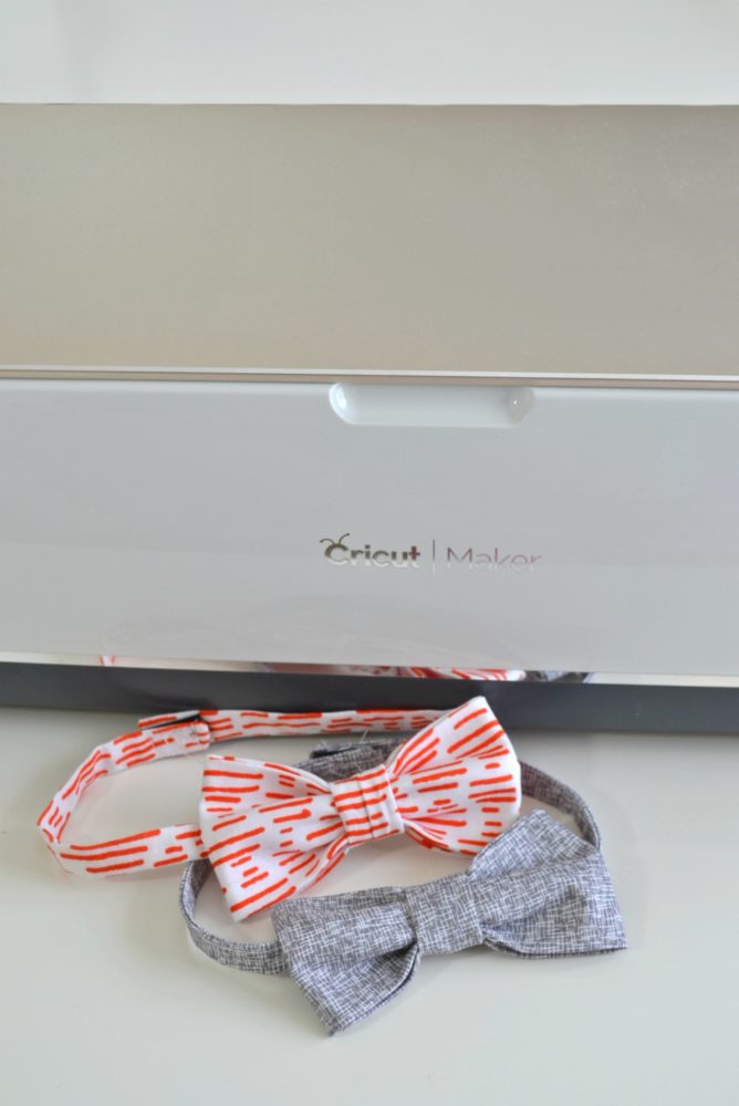 How to Make a Bowtie with the Cricut Maker - heatherhandmade.com