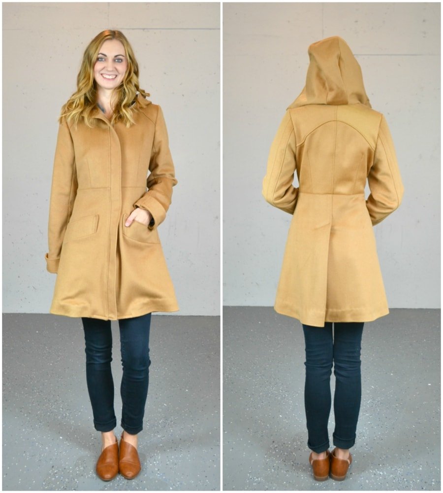 Refashioned Wool Pepernoot Coat // heatherhandmade.com