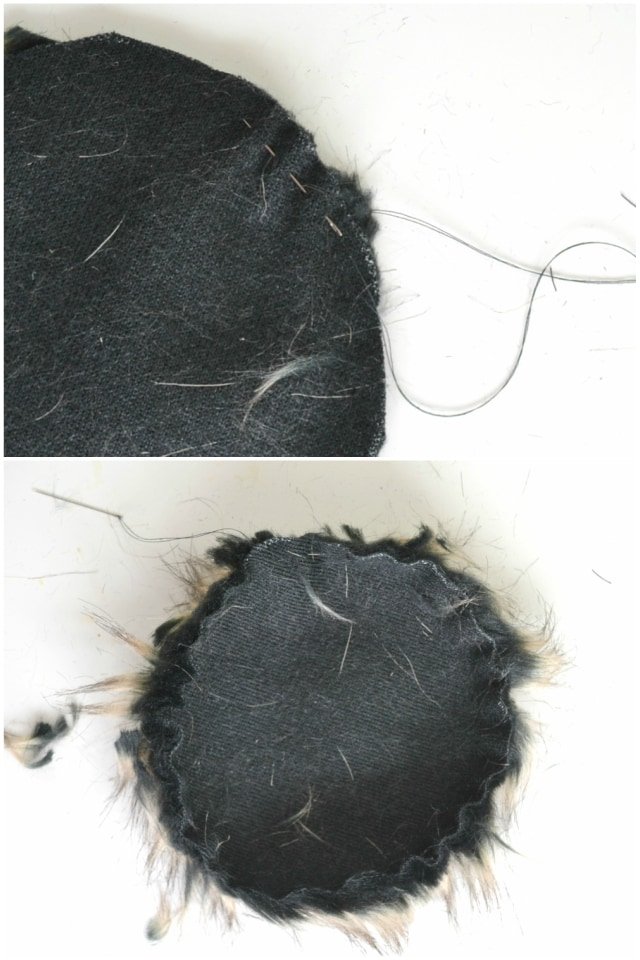 How to Make a Fur Pompom // heatherhandmade.com