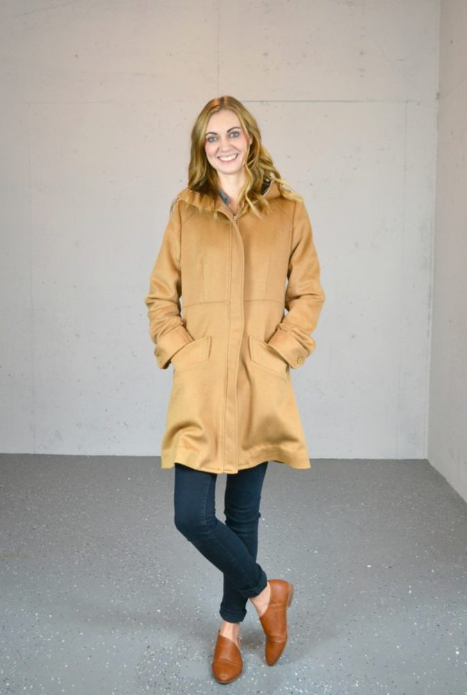 Refashioned Wool Pepernoot Coat // heatherhandmade.com