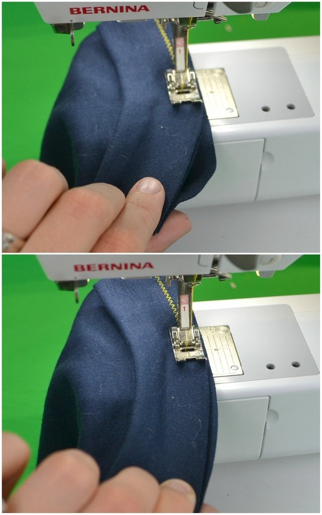 only stretch when sewing band
