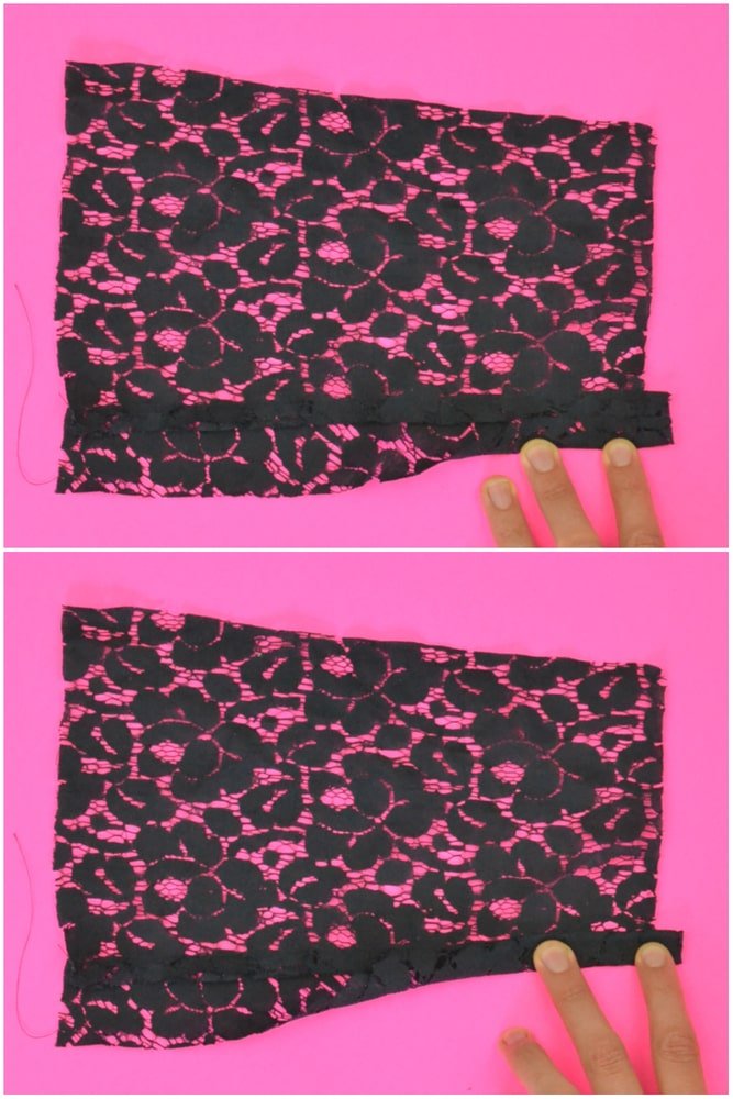 How to Hem Lace • Heather Handmade