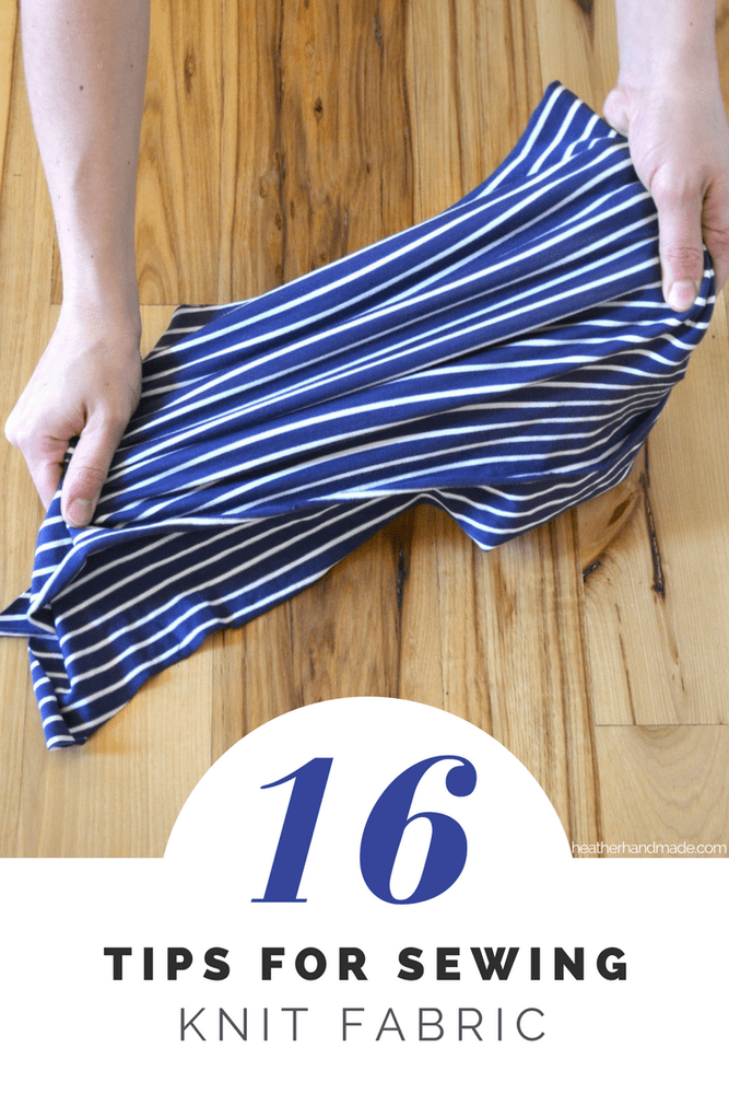 How to Sew Knits: 16 Tips for Sewing Knit Fabric