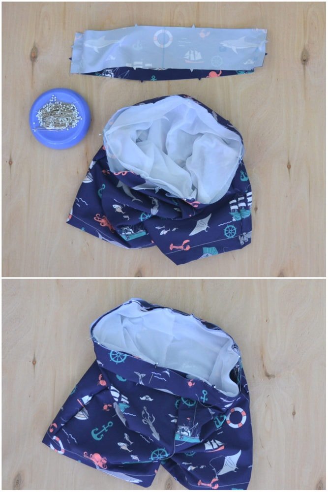 How to Make a Boy's Swimsuit with Simplicity + the Cricut Maker // heatherhandmade.com
