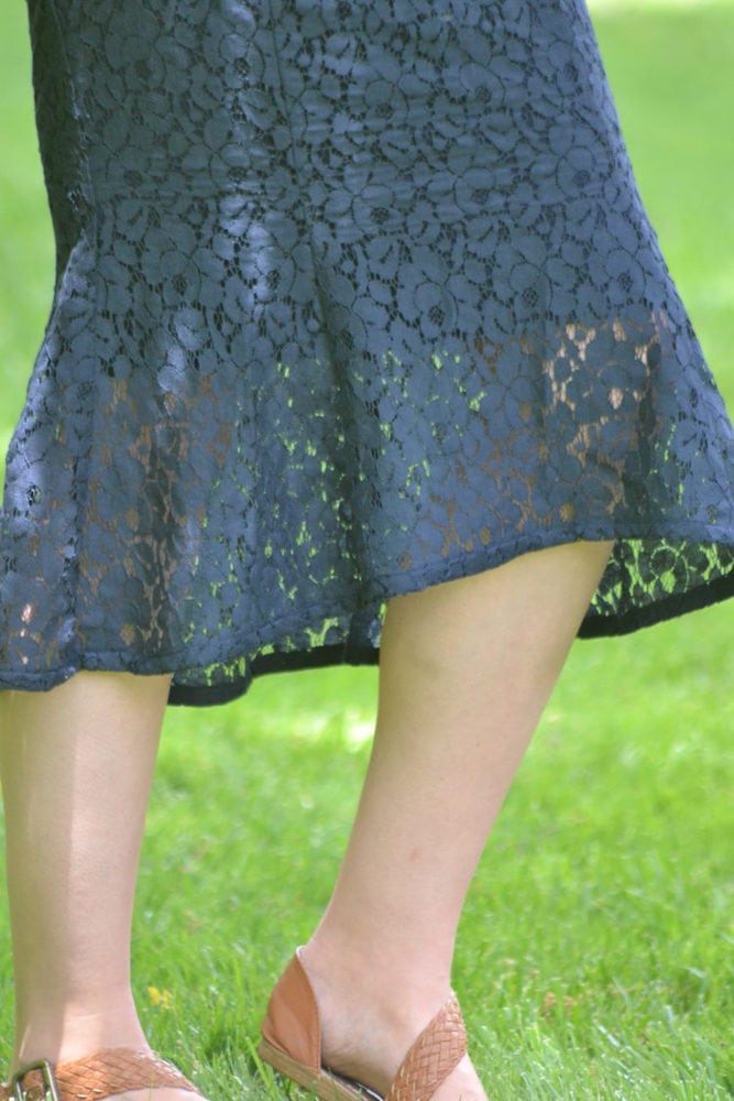 How to Hem Lace • Heather Handmade