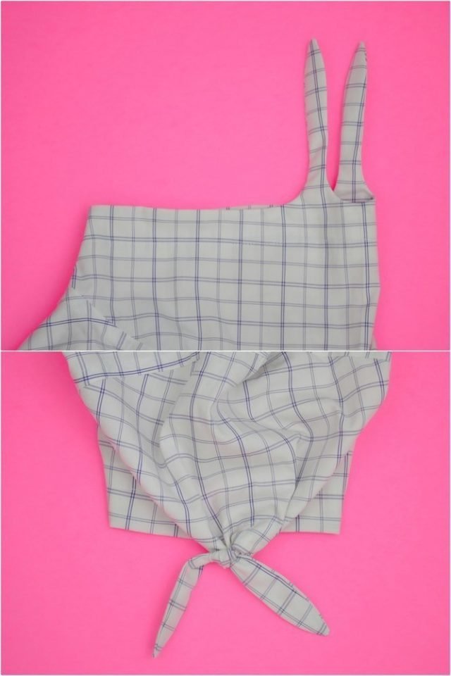 button up shirt refashion
