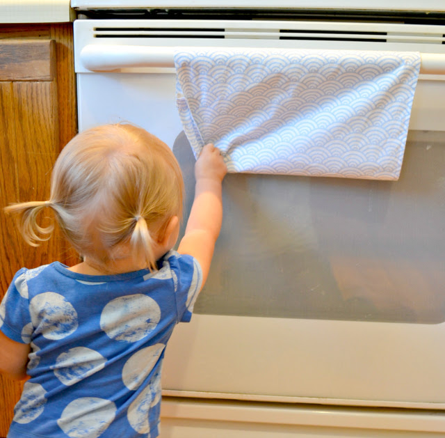 How to Sew Hanging Dish Towels • Heather Handmade