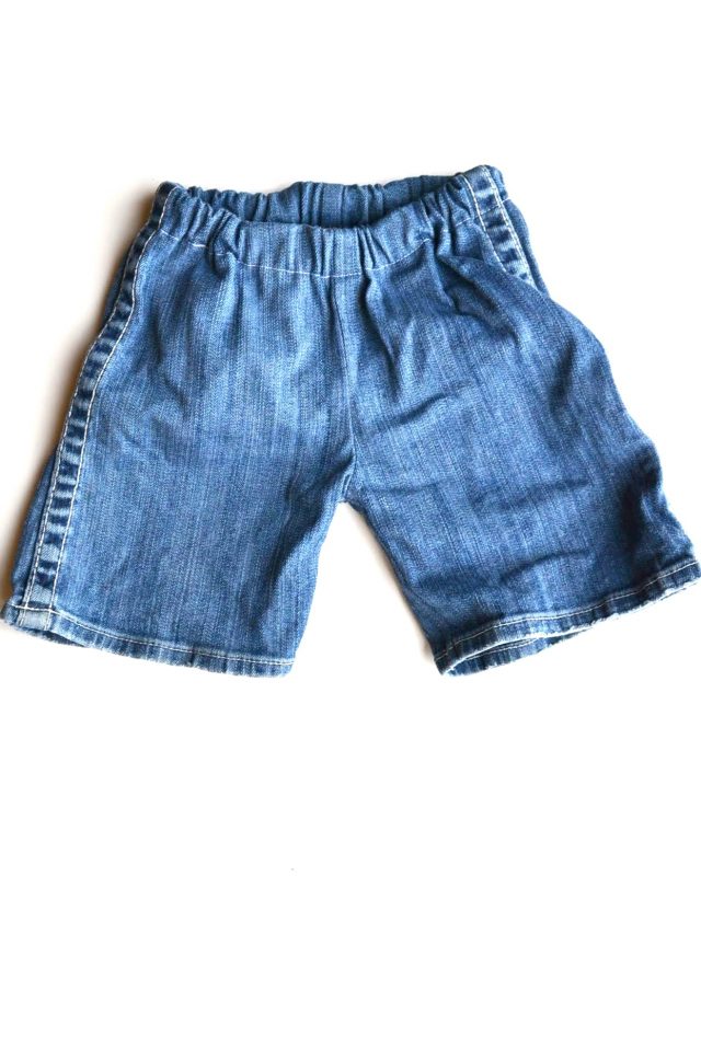 How to Upcycle Denim Shorts