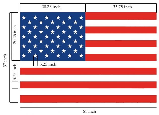 flag quilt free pattern