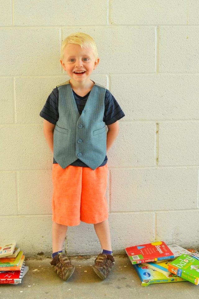 upcycle shorts for kids