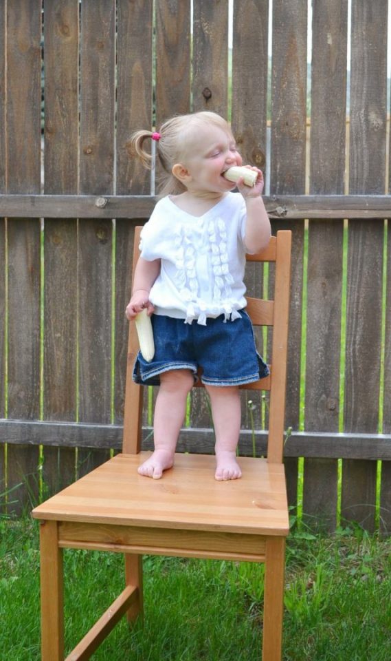 upcycle cardigan baby