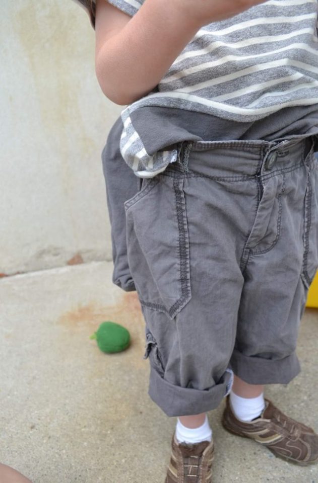 how to upcycle cargo pants
