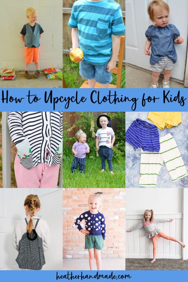 How To Upcycle Clothing For Kids