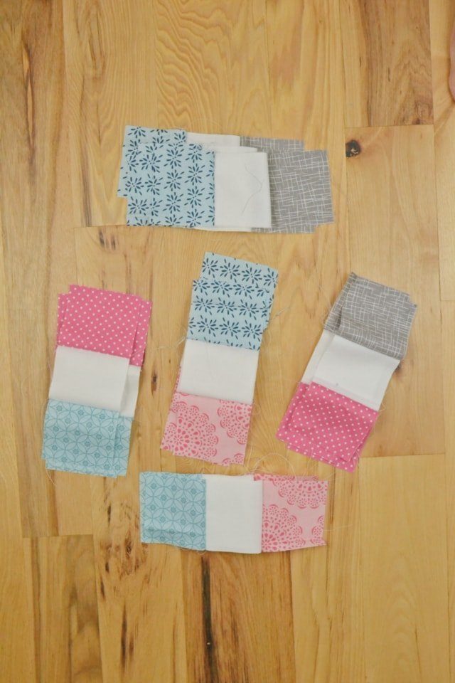 How to Make a Plus Quilt with Cricut and Riley Blake // heatherhandmade.com